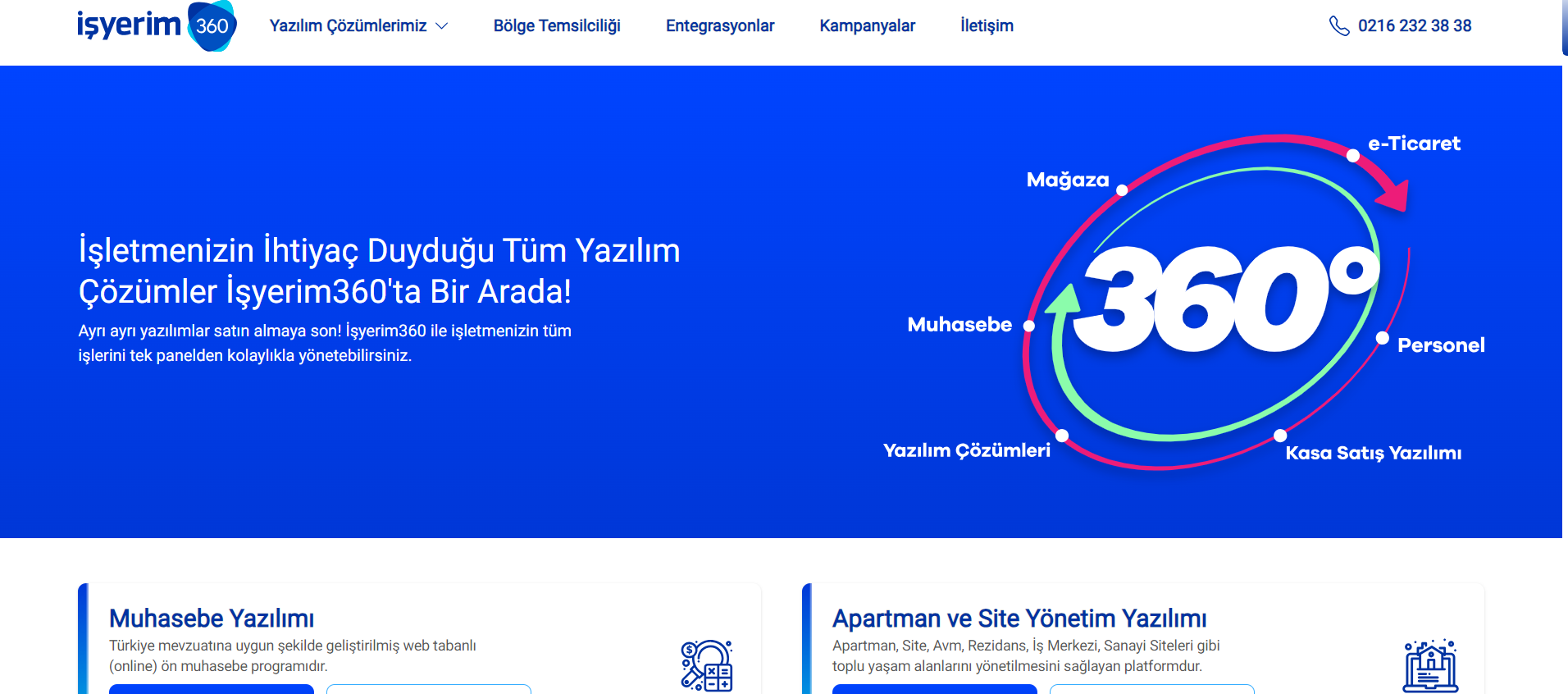 İsyerim360 Website